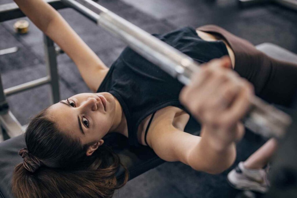 Shoulder pain from bench press