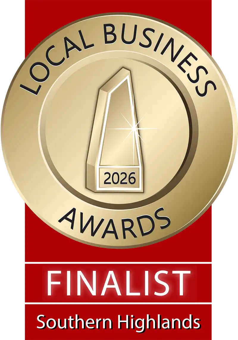 Finalist 2026 - Southern Highlands Local Business Awards
